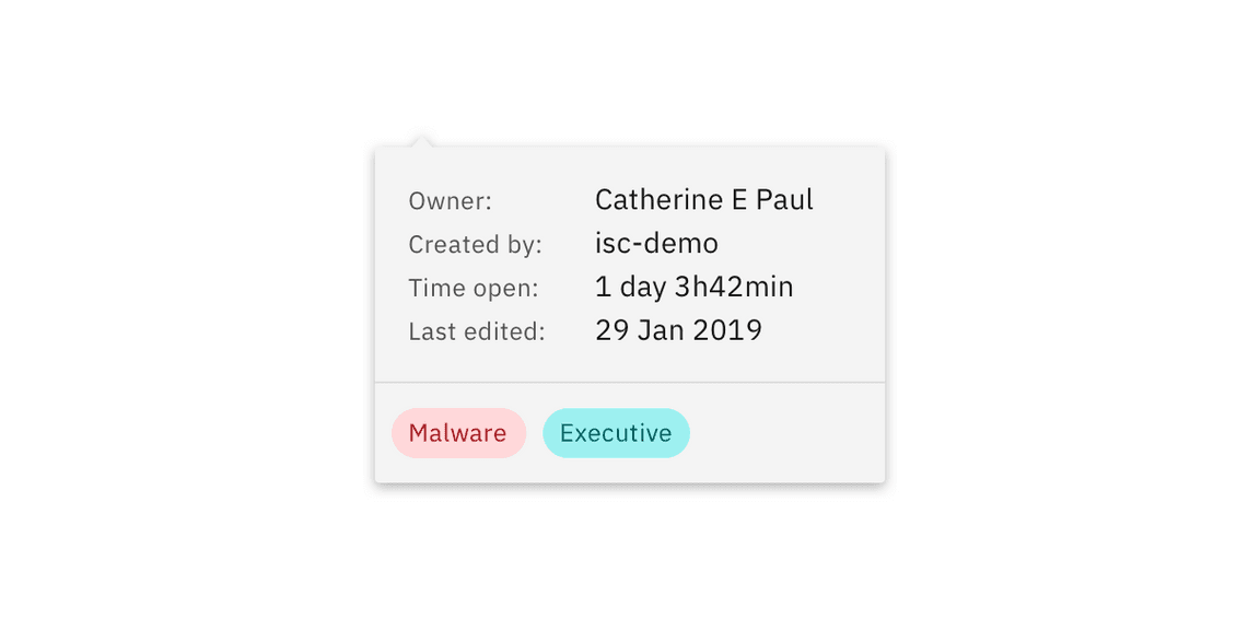 Example of a disclosure with footer content. Example of a disclosure with footer content.